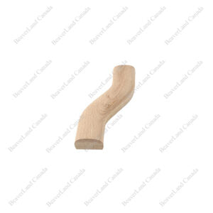 S Shape 3” Right Red Oak 12Pcs/Box (F103-HF3RS)