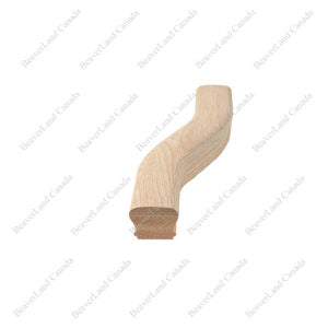 S Shape 3” Right Red Oak 12Pcs/Box (F103-HK3RS)