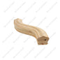S Shape 6” Left Red Oak 12Pcs/Box (F102-HA6LS)