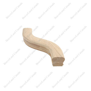 S Shape 6” Left Red Oak 12Pcs/Box (F102-HK6LS)