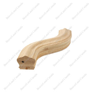 S Shape 3” Right Red Oak 12Pcs/Box (F103-HA3RS)