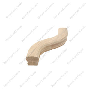 S Shape 6” Right Red Oak 12Pcs/Box (F103-HK6RS)