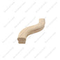 S Shape 6” Right Red Oak 12Pcs/Box (F103-HK6RS)