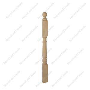 S1 3 1/2”*48” Half Post Red Oak 12Pcs/Pack (HPR100)