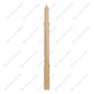 Pin-Top Newel Post Colonial 2-3/4”*2-3/4”*44” Red Oak 4Pcs/Box (NR101-S1)