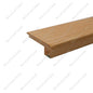 4 1/2”*5mm(overlap) Square Edge With the Return Connect to 5mm Vinyl White Oak (SN303-S5VO)