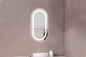 Sandy - Aqua Mirrors Pill-shaped Frameless Front-lit LED Mirror