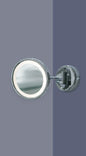 Serena Collection - Aqua Mirrors Wall-retractable Round Framed Vanity LED Mirror