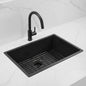 Single Bowl Memo Technology Black Kitchen Sink 23x18x9.5 (U2318-BM)