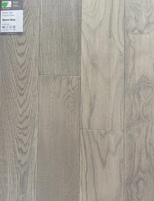 Stone Grey - Tosca Royal Oak Collection 3/4"x6" Engineered Hardwood