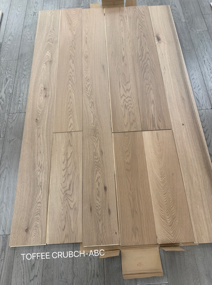 Toffee Crunch - Vidar European Oak 7-1/2" x 3/4" Engineered Hardwood T&G