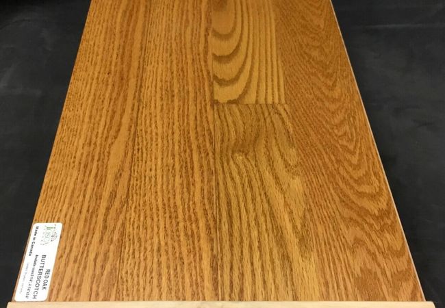 Butterscotch - Tosca Northern Red Oak 3/4"x4-1/4" Solid Hardwood