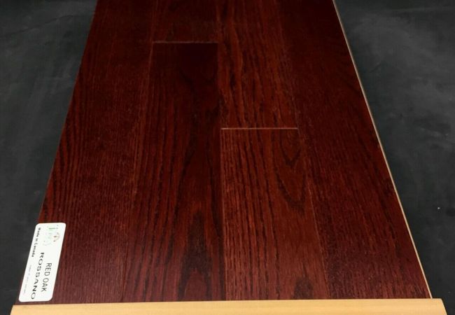 Rossano - Tosca Northern Red Oak 3/4"x4-1/4" Solid Hardwood