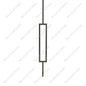 Single Rectangle 3/4″*44″ 10Pcs/Box (IBS203-V6.3-SV)