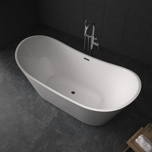 F&D RL-MF-1202 Free Standing Bath Tub 60" and 67" Inches - Floor & Decor