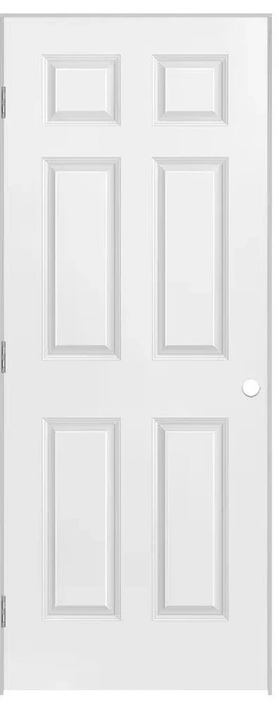Six Panel Textured 20 Mins Fire Rated Door Slab (6PS-FRD-01)