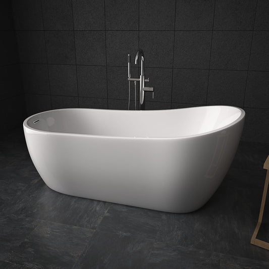 F&D RL-MF-1216 Free Standing Bath Tub 67" Inches - Floor & Decor