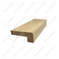 4-1/2” (Width) * 3/4” (Thick) Square Edge With the Return Connect to Hardwood Solid-Engineered Engineered White Oak (SNE301-SH)