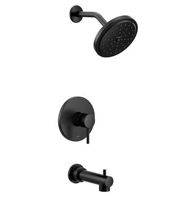 Moen UT3293BL- Align M-CORE 3-Series 1-Handle Tub and Shower Trim Kit in Matte Black (Valve Not Included)