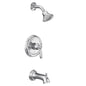 Moen UT2153EP- Brantford M-Core 2-Series Eco Performance 1-Handle Tub And Shower Trim Kit In Chrome (Valve Sold Separately)