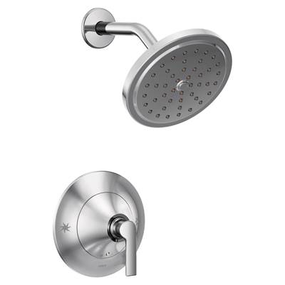 Moen TS2202EP- Doux 1-Handle Eco-Performance Posi-Temp Shower Faucet Trim Kit in Chrome (Valve Not Included)