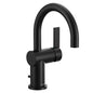 Moen 6221BL- Cia Single Handle Bathroom Sink Faucet In Matte Black