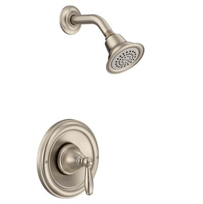 Moen T2152EPBN- Brantford 1-Handle Posi-Temp Shower Only Trim Kit in Brushed Nickel (Valve Not Included)