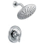 Moen T2252EP- Brantford Posi-Temp Rain Shower 1-Handle Shower Only Faucet Trim Kit in Chrome (Valve Not Included)