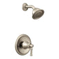 Moen T2182EPBN- Dartmoor Posi-Temp WaterSense 1-Handle Wall-Mount Shower Only Faucet Trim Kit in Brushed Nickel (Valve Not Included)