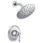 Moen T2282EP- Dartmoor Posi-Temp Rain Shower 1-Handle Shower Only Faucet Trim Kit in Chrome (Valve Not Included)