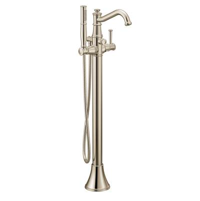 Moen 9025NL- Belfield Freestanding Floor Mount Tub Filler with Handshower