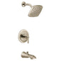 Moen UTS3913NL- Flara M-CORE 3-Series 1-Handle Tub and Shower Trim Kit in Polished Nickel (Valve Not Included)