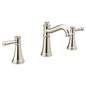 Moen T6405NL- Belfield Two-Handle 8-Inch Widespread Bathroom Faucet Trim Kit, Valve Required, Polished Nickel