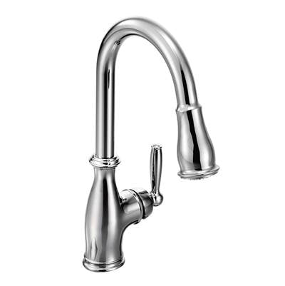 Moen 7185C- Brantford Single-Handle Pull-Down Sprayer Kitchen Faucet with Reflex in Chrome