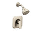 Moen T2812EPBN- Rizon Eco-Performance Posi-Temp Shower Trim, Valve Required, 1.75 GPM Flow Rate, Brushed Nickel