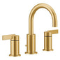 Moen T6222BG- Cia 8 In. Widespread 2-Handle High-Arc Bathroom Faucet Trim Kit In Brushed Gold (Valve Sold Separately)
