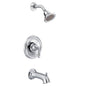 Moen T2153- Brantford Single-Handle 1-Spray Posi-Temp Tub and Shower Faucet Trim Kit in Chrome (Valve Not Included)