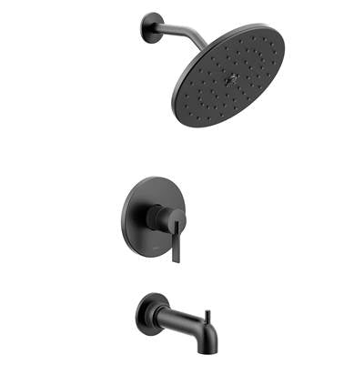 Moen UT3363BL- Cia M-Core 3-Series 1-Handle Tub And Shower Trim Kit In Matte Black (Valve Sold Separately)