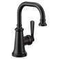 Moen S44101BL- Colinet One-Handle Single Hole Traditional Bathroom Sink Faucet in Matte Black