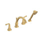 American Standard T052901.GN0 - Delancey® Bathtub Faucet With Lever Handles And Personal Shower For Flash® Rough-In Valve