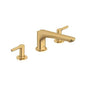 American Standard T105900.GN0 - Studio® S Bathtub Faucet With Lever Handles For Flash® Rough-In Valve