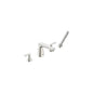 American Standard T061901.295 - Aspirations 4-Hole 2-Handle Deck Mount Roman Tub Faucet With Lever Handles And Personal Shower
