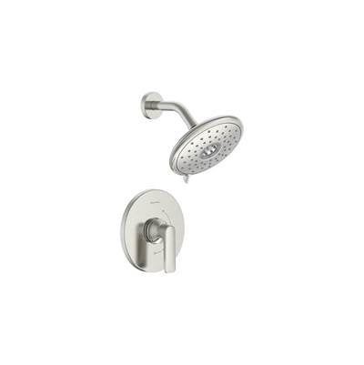 American Standard TU061507.002 - Aspirations 1.8 Gpm/6.8L/Min Shower Trim Kit With Water-Saving Showerhead And Double Ceramic Pressure Balance Cartridge With Lever Handle