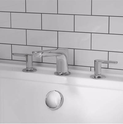 American Standard T105900.002 - Studio® S Bathtub Faucet With Lever Handles For Flash® Rough-In Valve