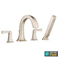 American Standard T353901.013 - Townsend® Bathtub Faucet With Lever Handles And Personal Shower For Flash® Rough-In Valve