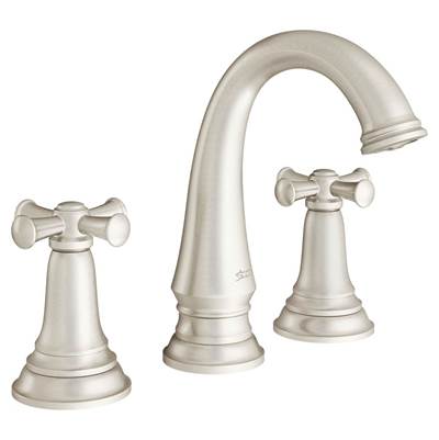 American Standard 7052827.295 - Delancey® 8-Inch Widespread 2-Handle Bathroom Faucet 1.2 Gpm/4.5 L/Min With Cross Handles