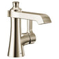 Moen S6981NL - Flara Polished Nickel One-Handle High Arc Bathroom Faucet