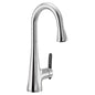 Moen S6235 - Sinema Chrome One-Handle High Arc Pulldown Bar Faucet
