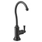 Moen S5510BL - Sip Traditional Matte Black One-Handle High Arc Beverage Faucet