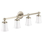 Moen YB0364BN - Flara Four Globe Light Bn